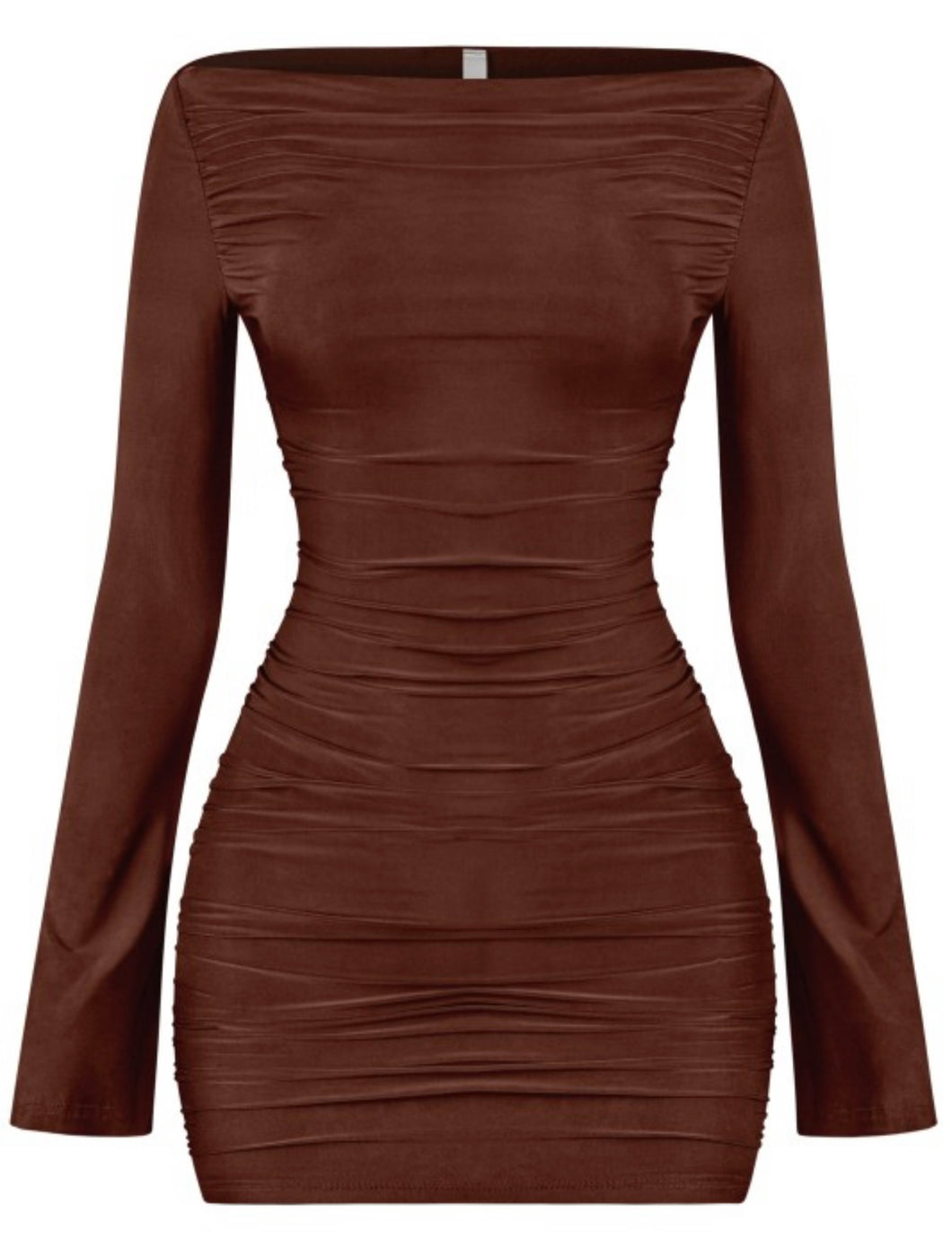 Leslie Dress (Brown)