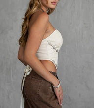 Load image into Gallery viewer, Vamonos De Fiesta Corset (Cream)
