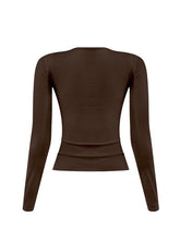 Load image into Gallery viewer, Andrea Top (Brown)

