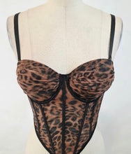 Load image into Gallery viewer, Leopard Doll Corset
