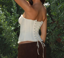 Load image into Gallery viewer, Ruby Corset (Cream)
