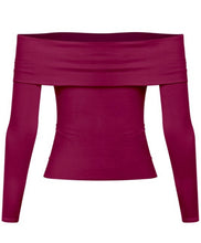 Load image into Gallery viewer, Angela Top (Burgundy)

