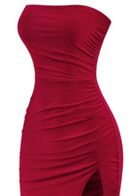 Load image into Gallery viewer, Forever Yours Dress (Burgundy)
