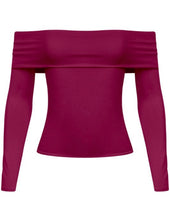 Load image into Gallery viewer, Angela Top (Burgundy)

