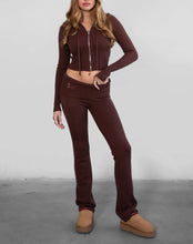 Load image into Gallery viewer, Valerie Two Piece Set (Brown)
