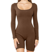 Cargar imagen en el visor de la galería, Melissa Romper (Brown)
