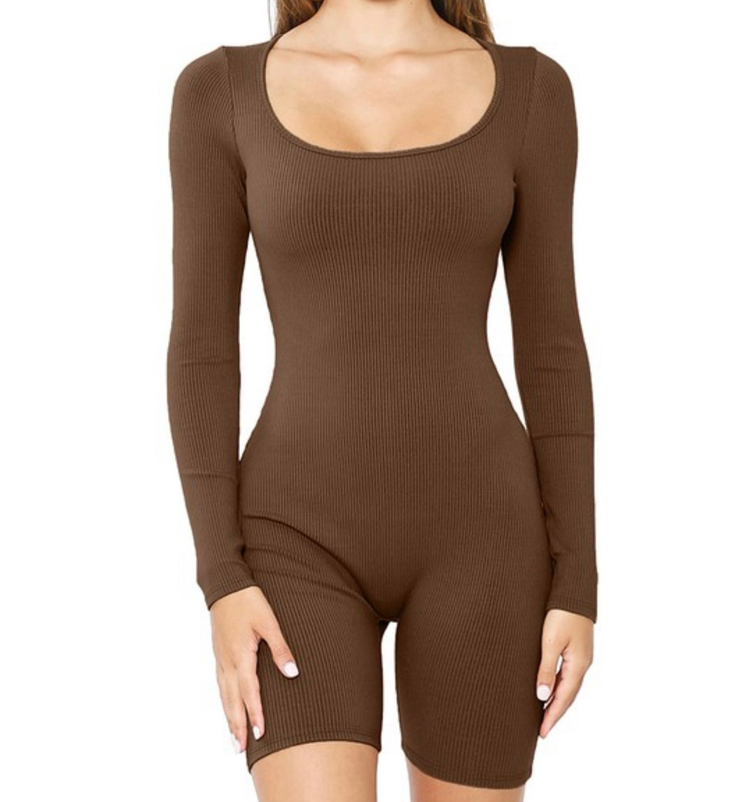 Melissa Romper (Brown)