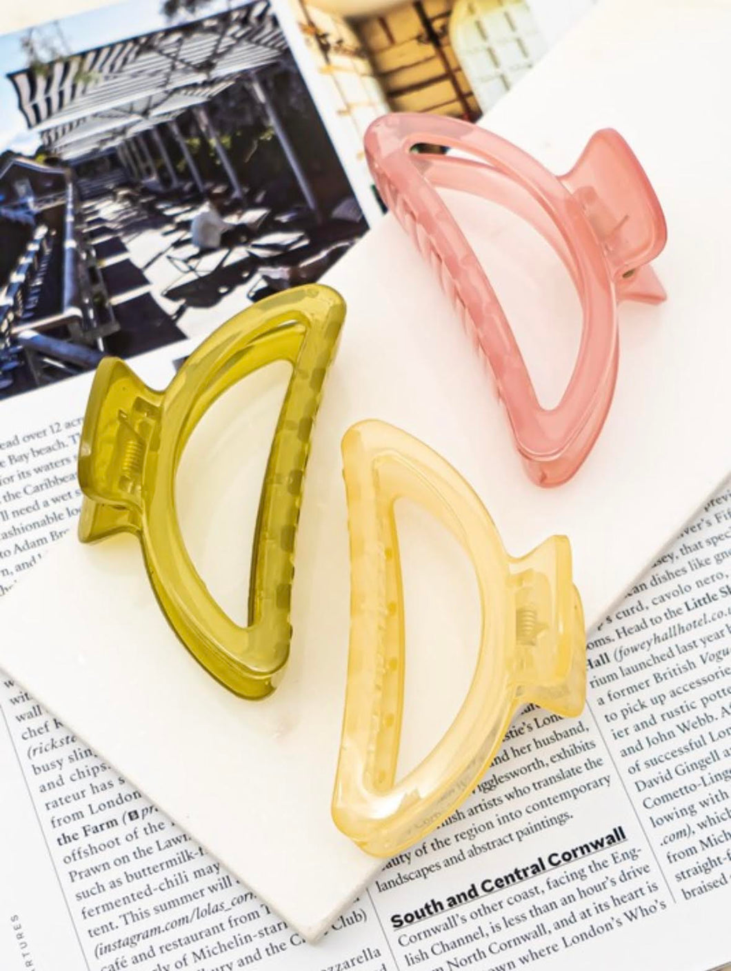 Transparent Hair Clip