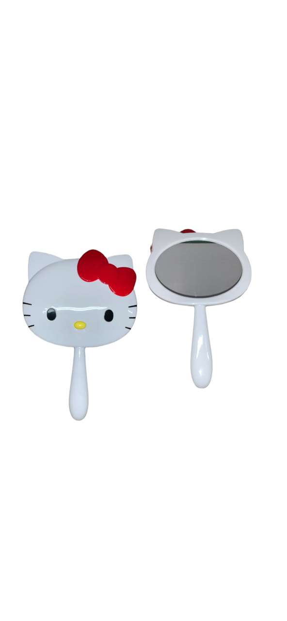 Hello Kitty Hand Mirror (White)
