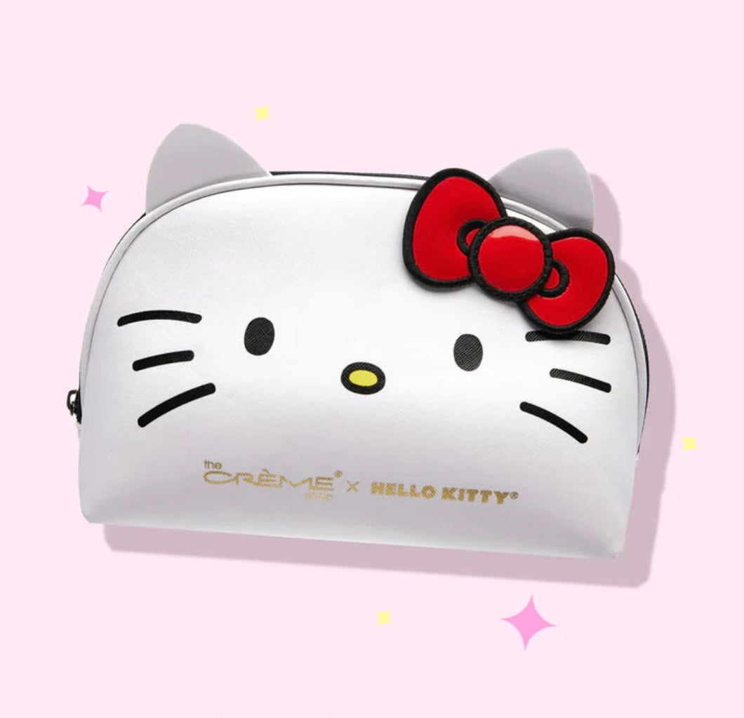 Crème Hello Kitty Dome Travel Pouch