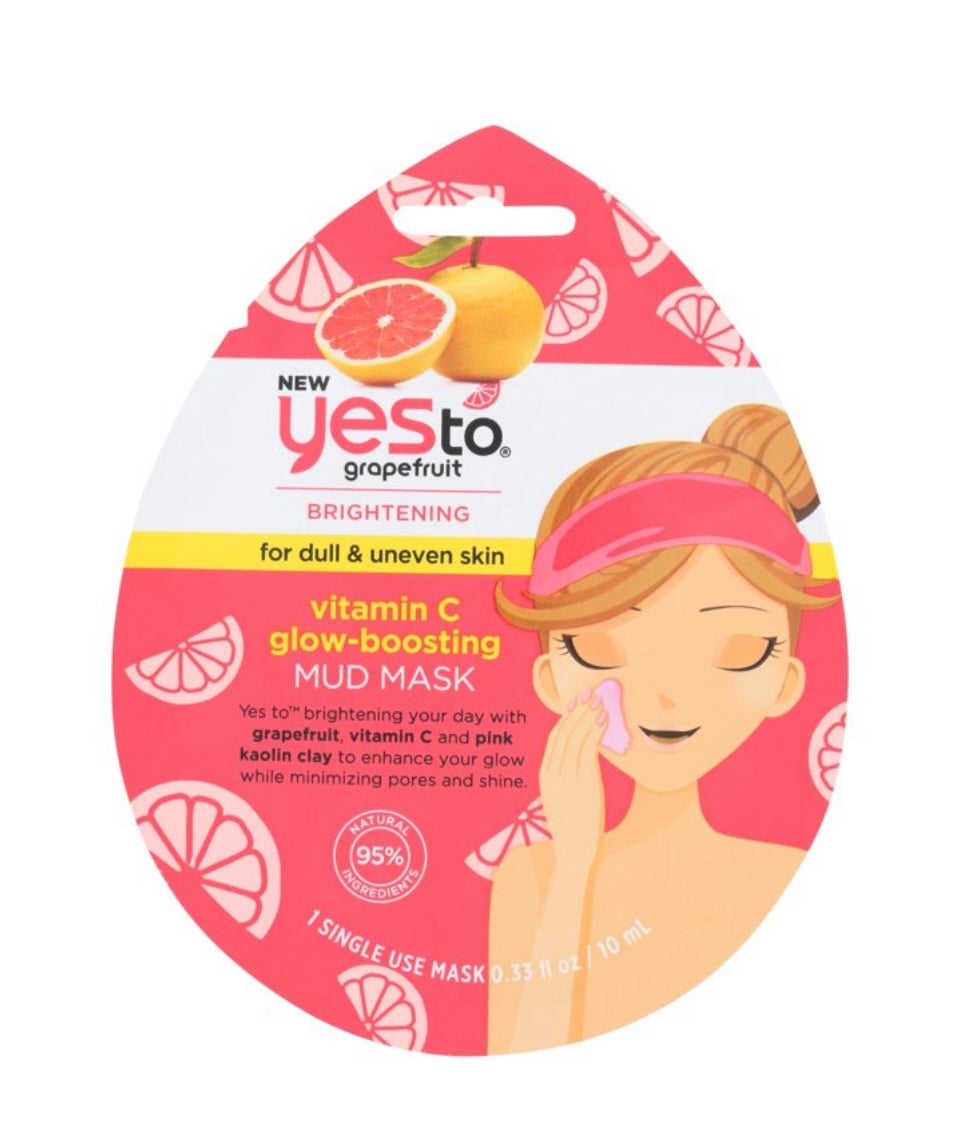 Yes To Grapefruit Vitamin C Glow Boosting Mud Mask